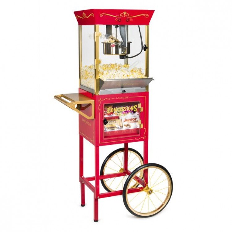 10oz popcorn cart