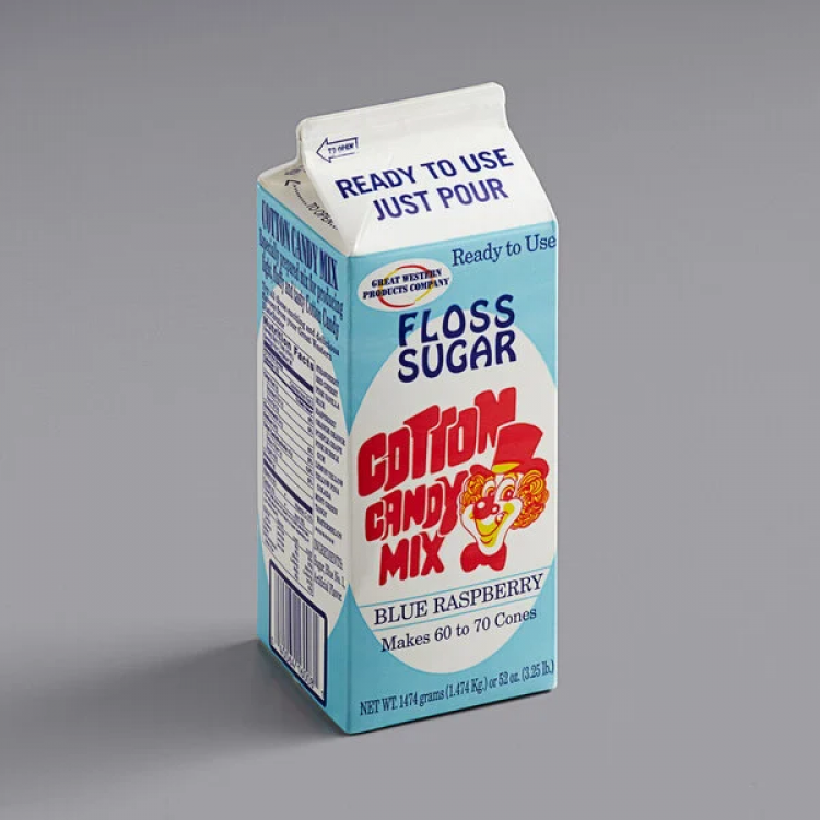 50 servings Blue Raspberry Cotton Candy Floss Sugar with 25 50 servings Blue Raspberry Cotton Candy Floss Sugar with 25